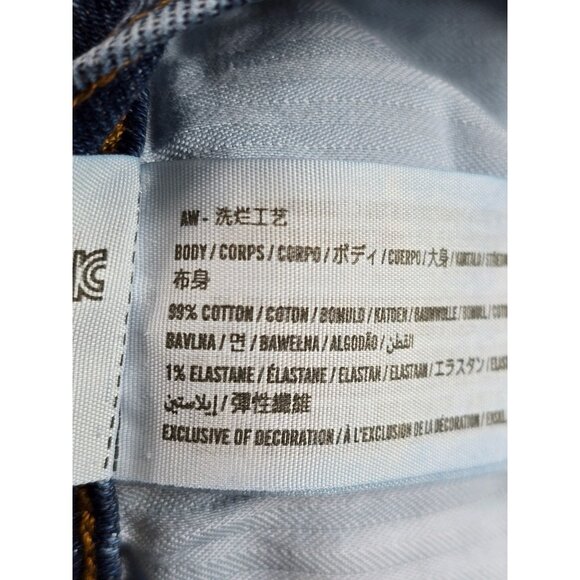 Abercrombie & Fitch 90s Straight Ultra High Rise Jeans 29R 8R - Picture 4 of 6